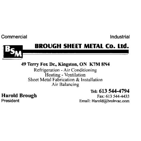 Brough Sheetmetal Co Ltd 